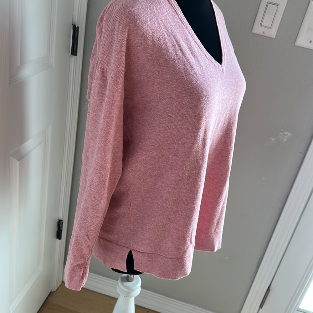 Polo Ralph Lauren mauve tunic style sweater - Picture 2 of 8